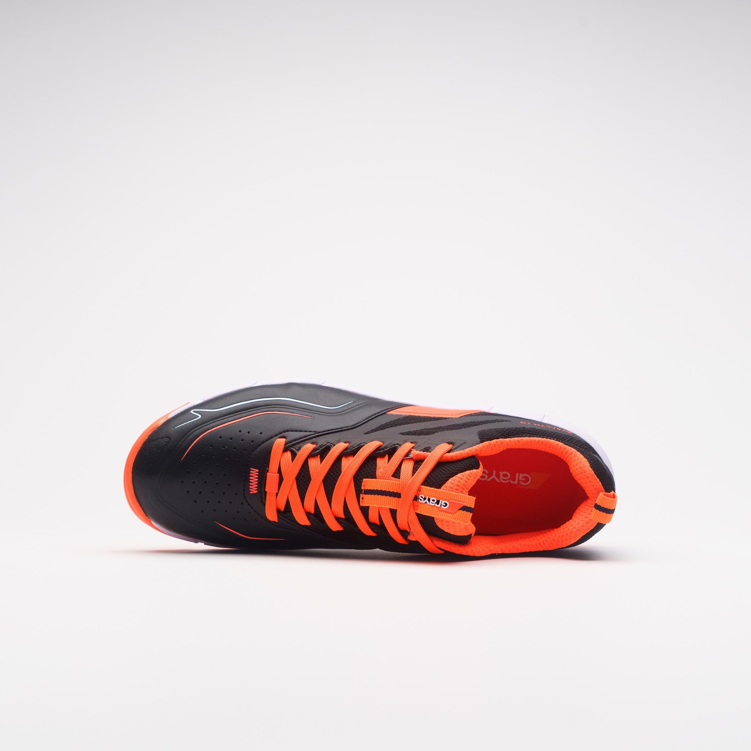 HSEA24Shoes Stealth 1.0 Black Orange, Top