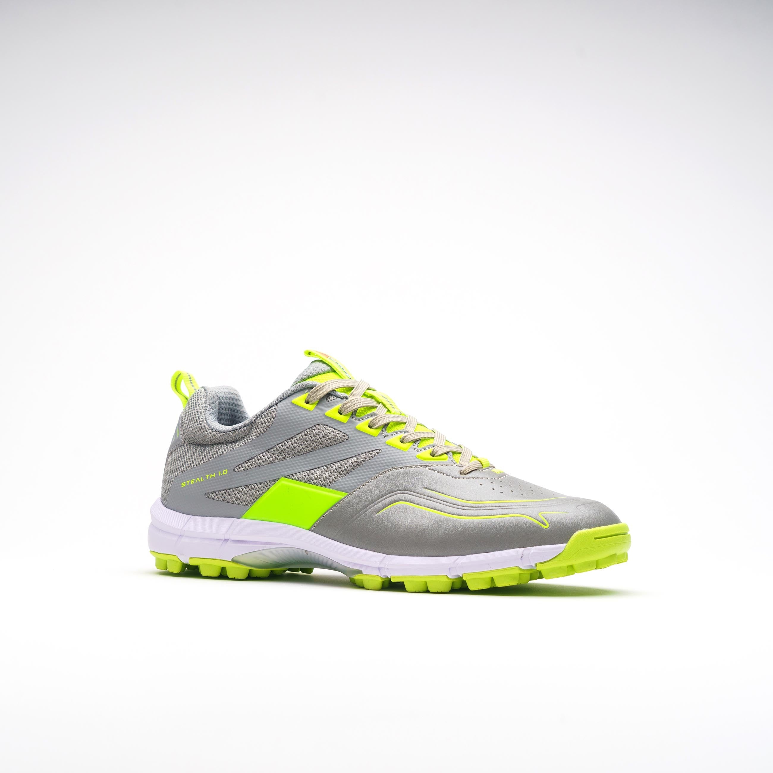 HSED24Shoes Stealth 1.0 Grey Fl Yellow, Outstep Toe